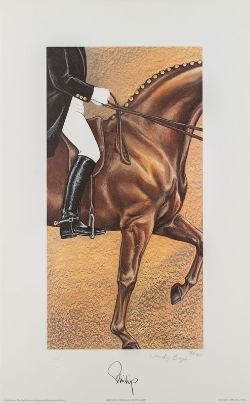 Lot 407 Prince Philip Print