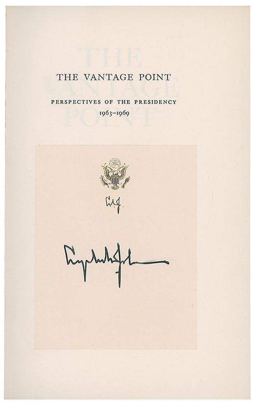 Lot 136 Lyndon and Lady Bird Johnson Books
