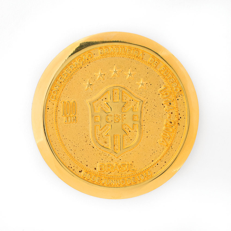 Lot 1046 Soccer: CBF Centennial Medal Medal