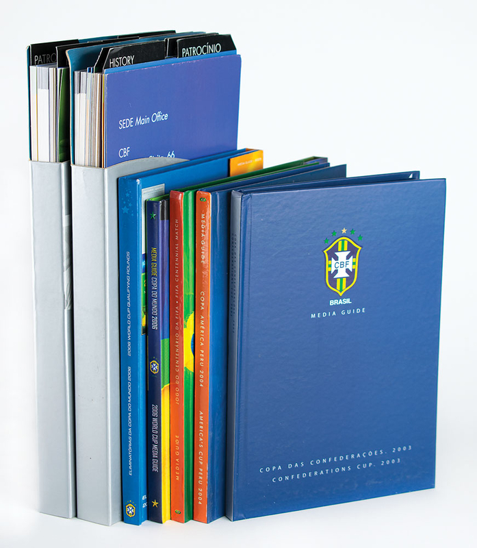 Lot 1047 Soccer: CBF Media Guide Collection Media Guides