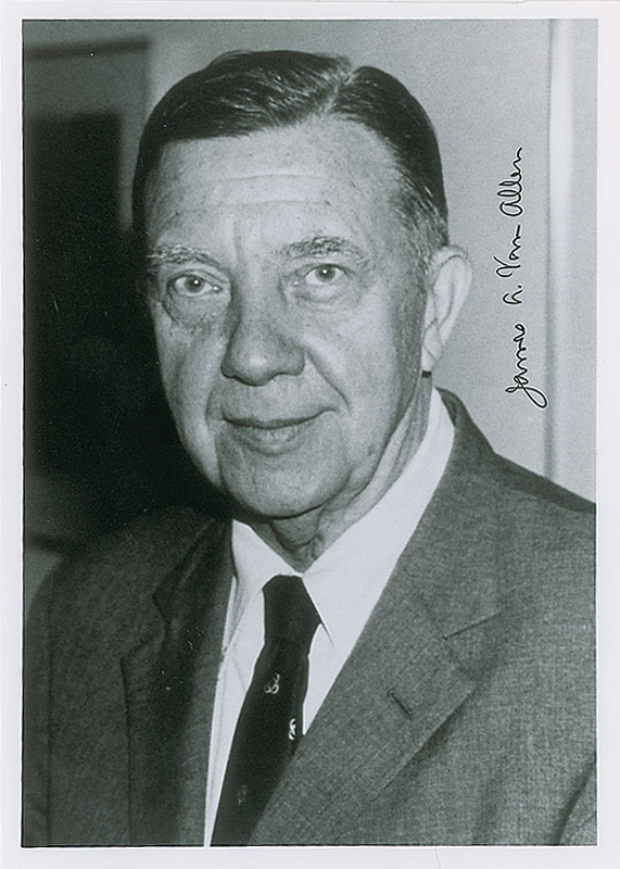 Lot 441 James Van Allen Signed Photograph