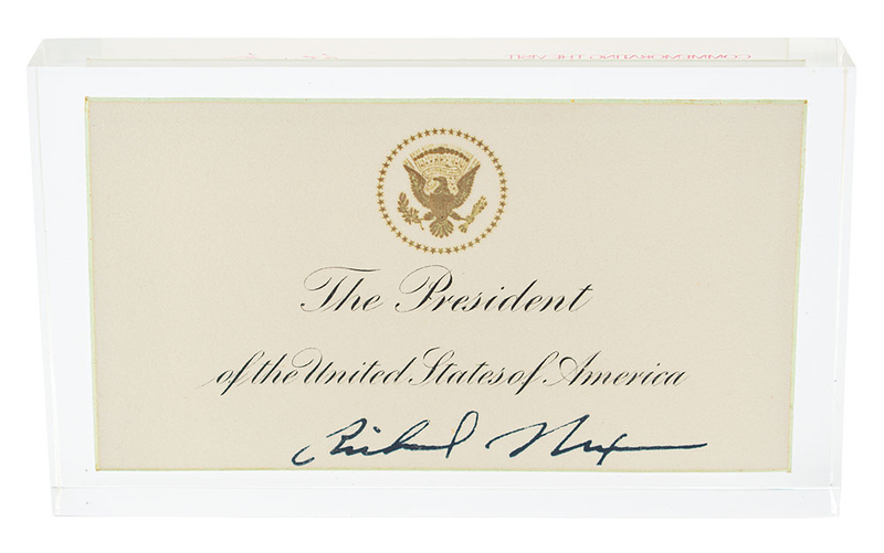 Lot 146 Richard Nixon Commemorative Gift