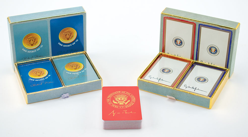 Lot 152  Presidential Playing Cards