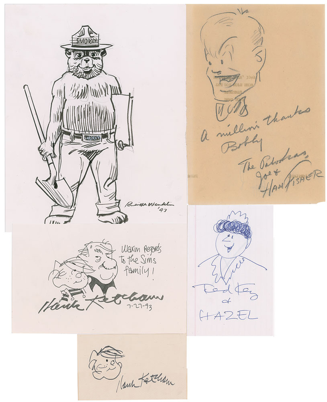 Lot 675  Cartoonists