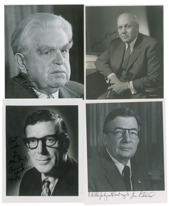 Lot 381  Labor Union Leaders