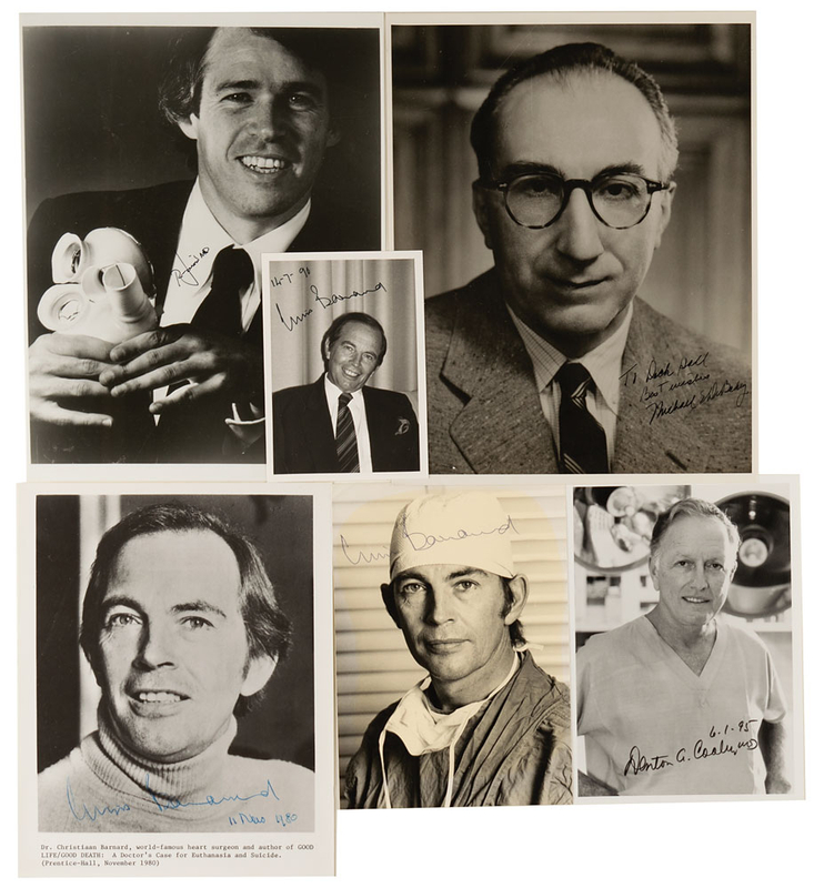 Lot 357 Heart Doctors Signed Photographs