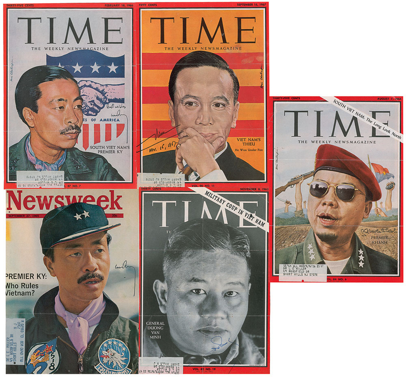 Lot 291 Vietnamese Leaders Magazine Covers