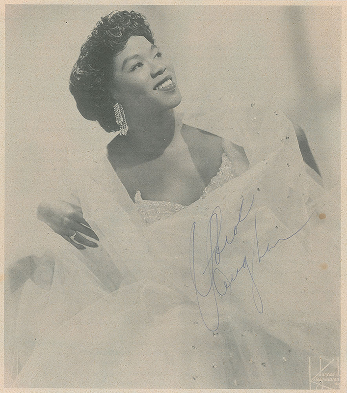 Lot 807 Sarah Vaughan
