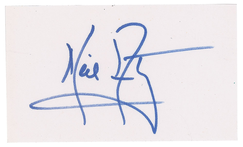 Lot 564 Neil Armstrong Signature