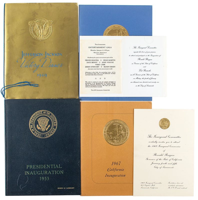 Lot 153  Presidential Programs