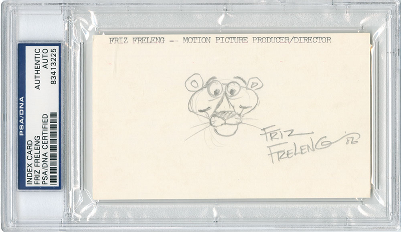 Lot 678 Friz Freleng Sketch