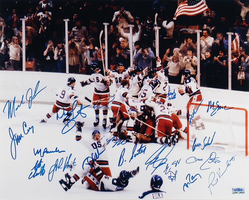 Lot 1030 Miracle on Ice Signed Photograph