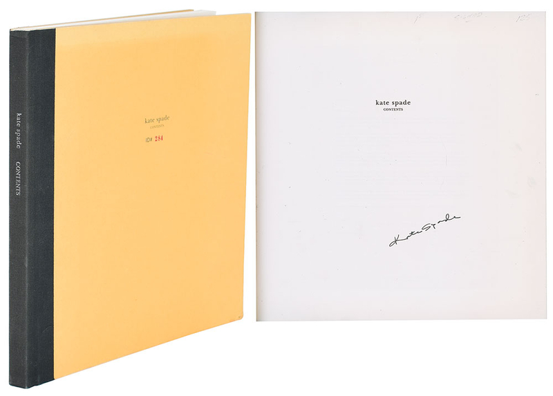 Lot 660 Kate Spade Book