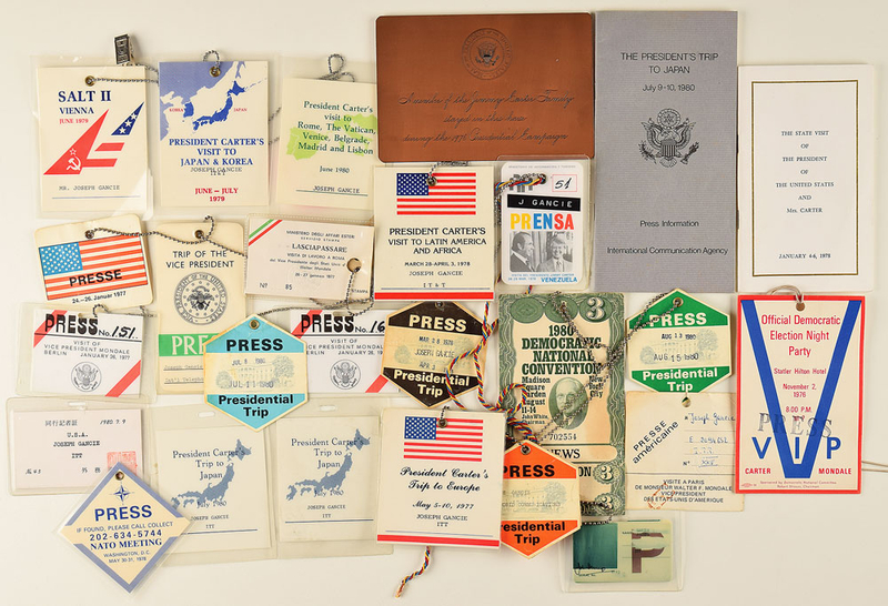Lot 91 Jimmy Carter Group Lot
