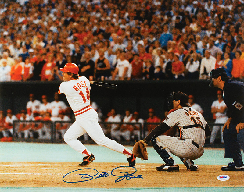 Lot 1043 Pete Rose Signed Photograph