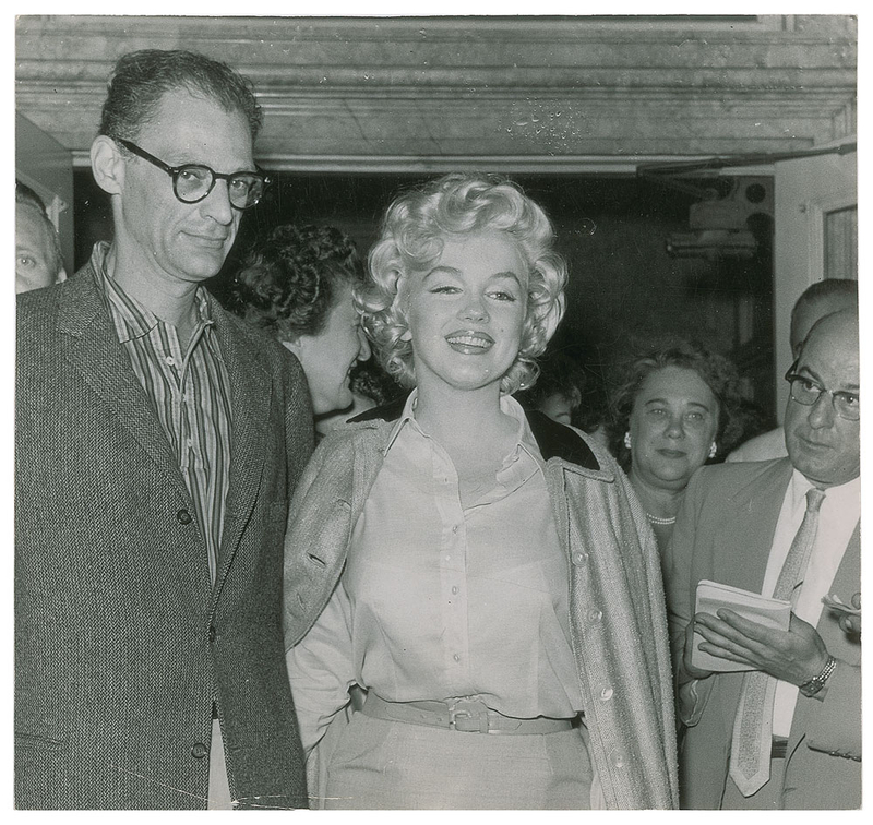 Lot 951 Marilyn Monroe and Arthur Miller Photograph