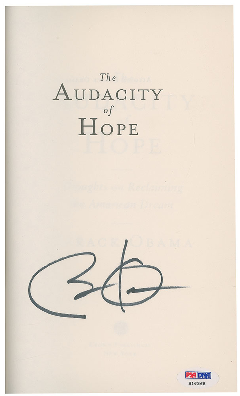 Lot 151 Barack Obama Book