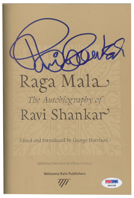 Lot 841 Pete Townshend and Ravi Shakar Books