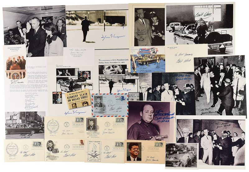 Lot 370 Kennedy Assassination Group Lot