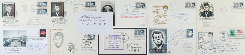 Lot 143 Kennedy: PT-109 Group Lot