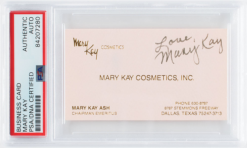 Lot 464 Mary Kay Business Card