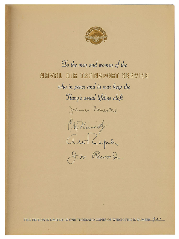 Lot 540 Chester Nimitz Book