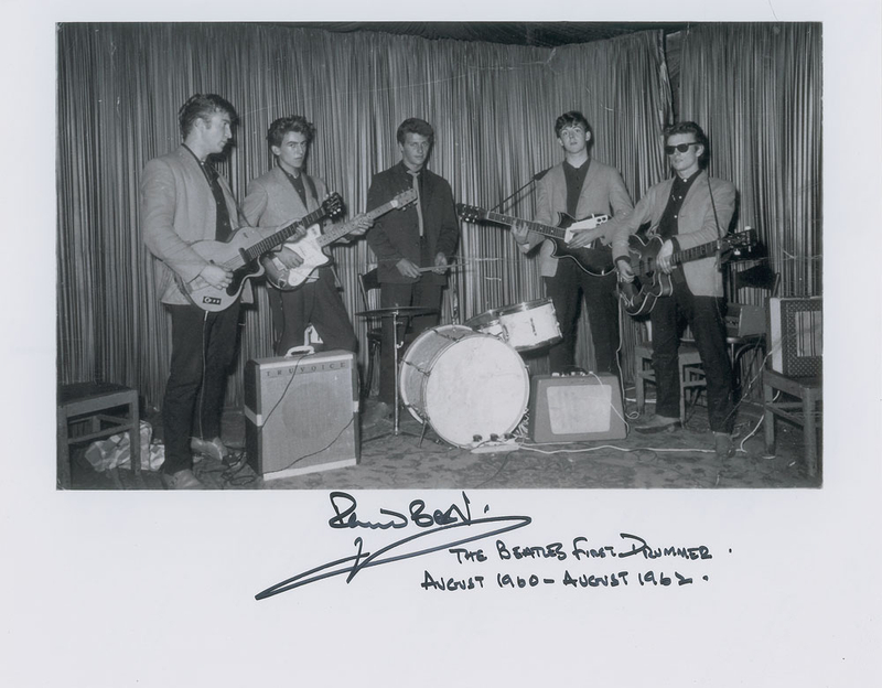 Lot 814 Beatles: Pete Best Signed Photograph