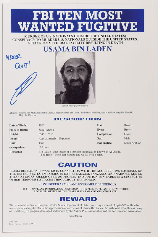 Lot 542 Rob O?Neill Signed Photograph