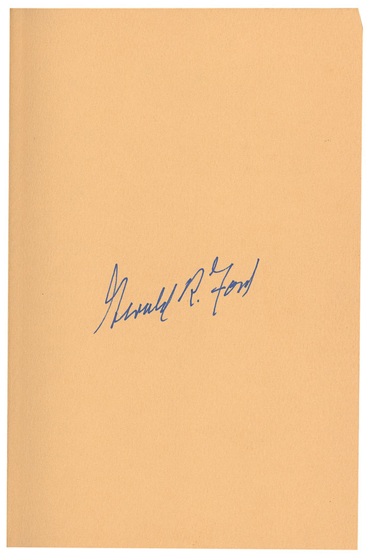 Lot 121 Gerald Ford Book