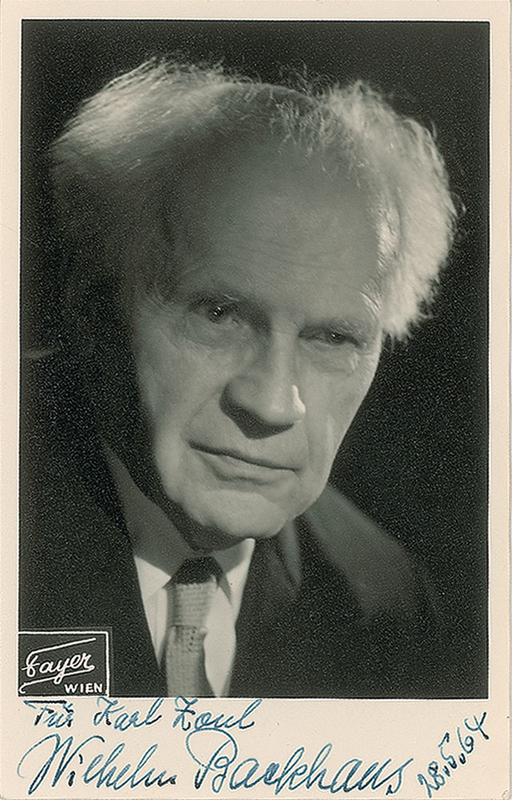 Lot 748 Wilhelm Backhaus