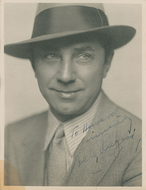 Lot 863 Bela Lugosi Signed Photograph