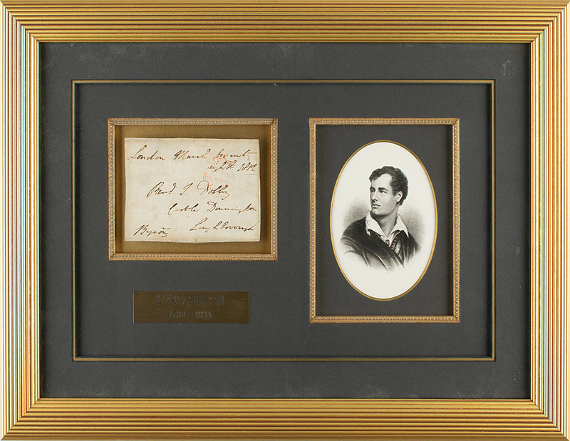 Lot 718 Lord Byron Envelope