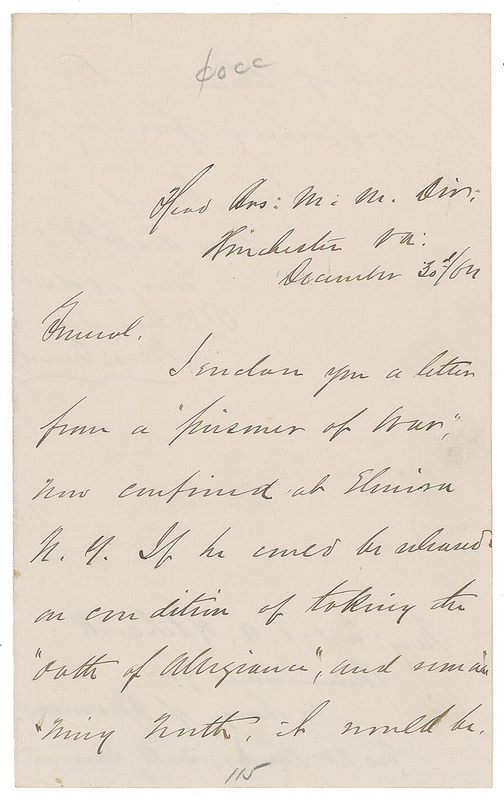 Lot 493 Philip H. Sheridan: 