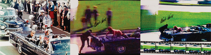 Lot 371 Kennedy Assassination: Clint Hill Signed Photographs