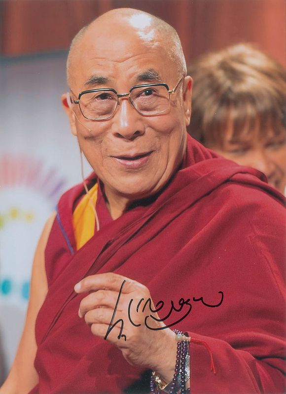 Lot 337  Dalai Lama