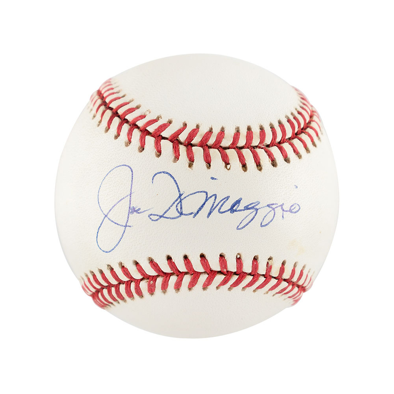 Lot 1015 Joe DiMaggio Baseball