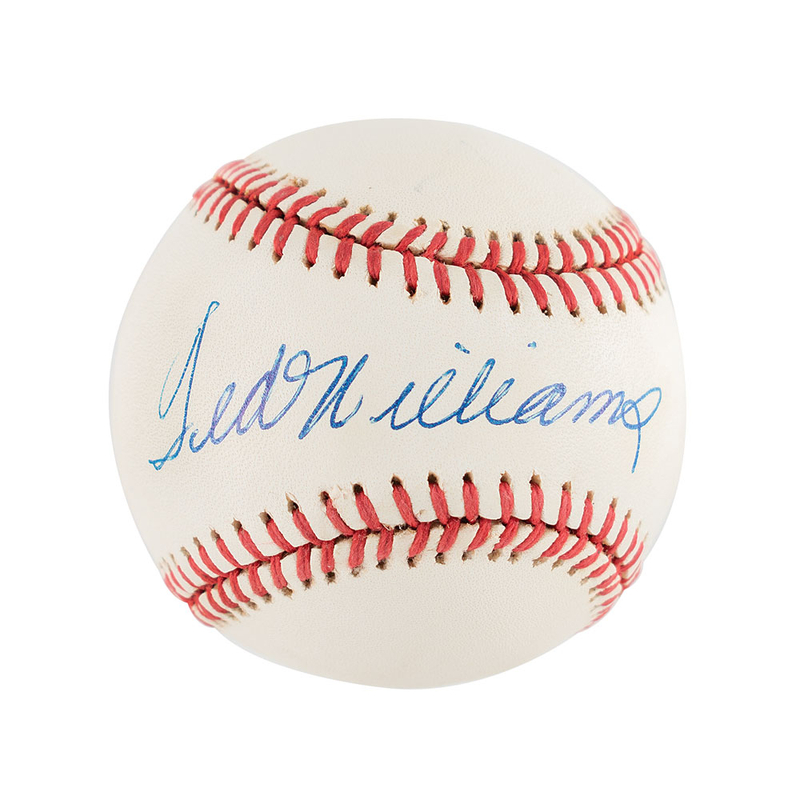 Lot 1061 Ted Williams Baseball