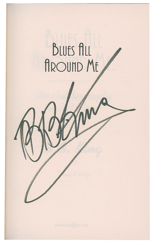 Lot 801 B. B. King Book