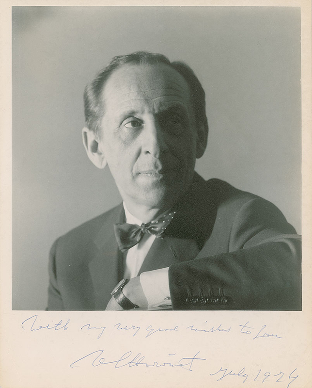Lot 782 Vladimir Horowitz Signed Photograph