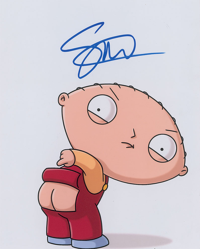 Lot 687 Seth MacFarlane Signed Photograph