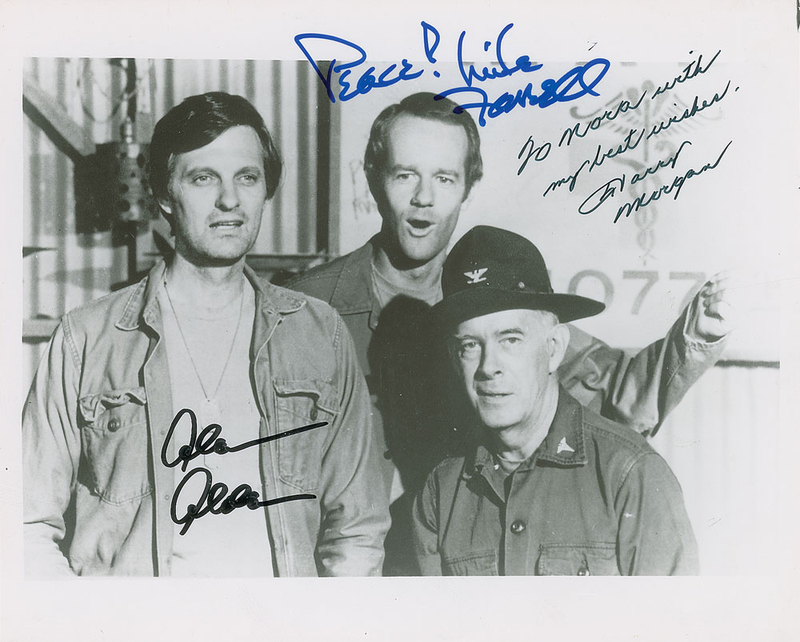 Lot 940 M*A*S*H Signed Photograph