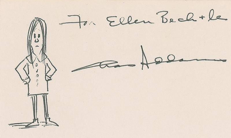 Lot 670 Charles Addams Sketch