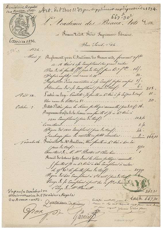 Lot 652 Antoine-Jean Gros Signed Document