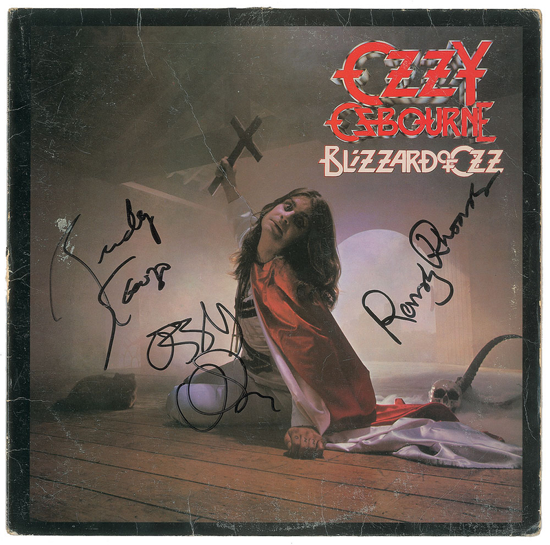 Lot 829 Ozzy Osbourne Album