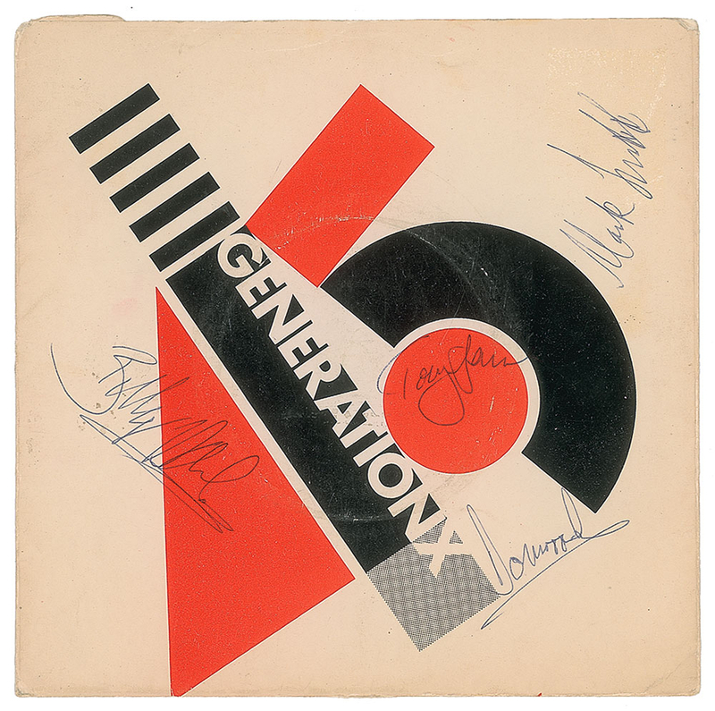 Lot 844 Generation X 45 RPM Record