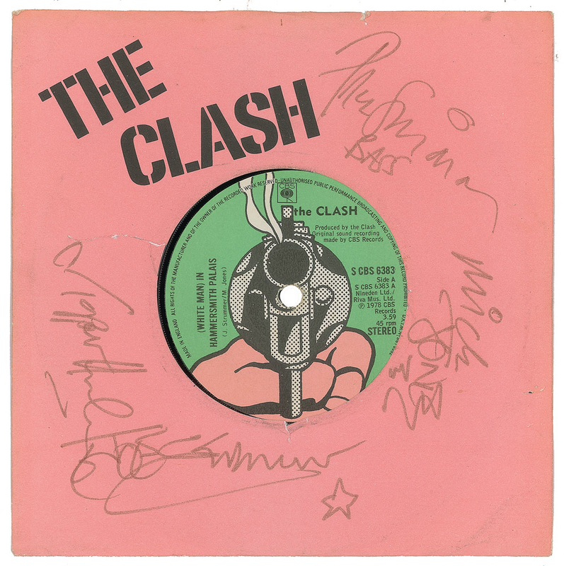 Lot 843 The Clash 45 RPM Record