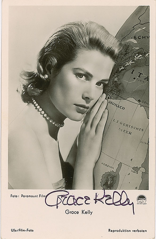 Lot 931 Grace Kelly Signed Photograph