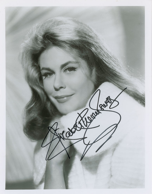 Lot 959 Elizabeth Montgomery Signed Photograph