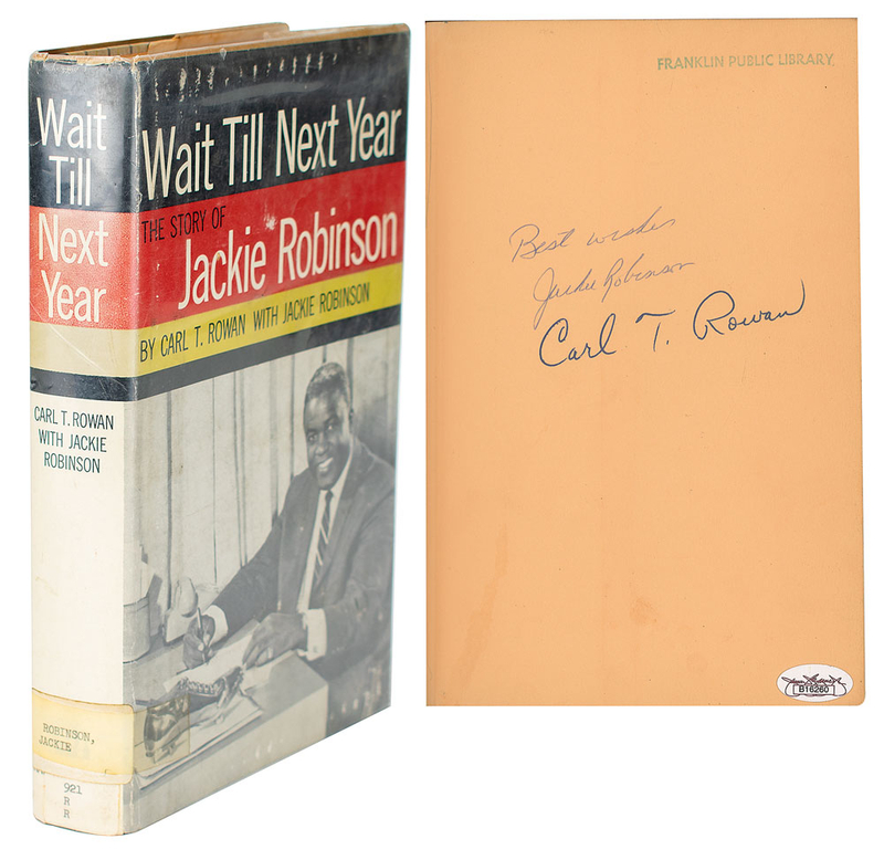 Lot 994 Jackie Robinson Book
