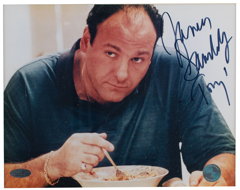 Lot 975 Sopranos: Gandolfini, James Signed Photograph